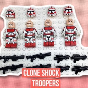 Star Wars minifigures Shock Troopers Clone Coruscant Guards LOT LEGO compatible